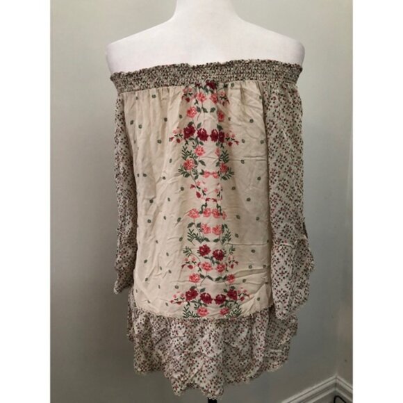 Democracy Floral Bell Sleeve Blouse - Picture 5 of 8